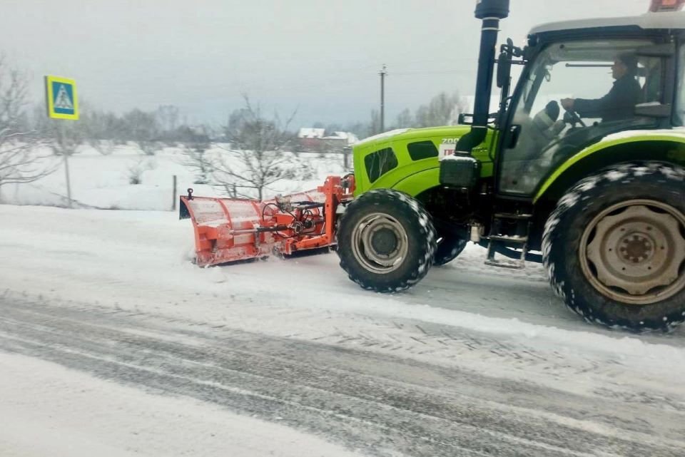 Подяка за допомогу у розчищенні доріг громади від снігу!